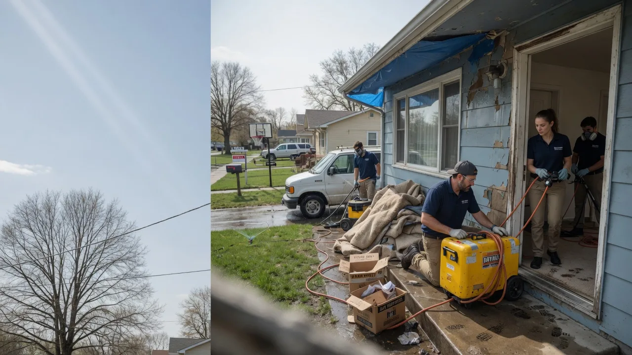 Basement Flood Cleanup in Colchester, CT near me